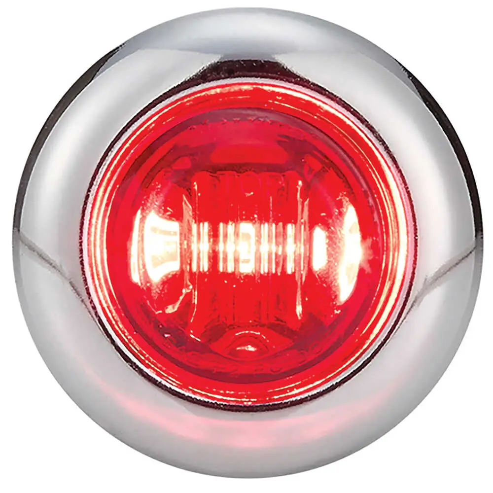 3/4" LED Red Clearance Marker/Stop/Tail/Turn Light - 3-Wire