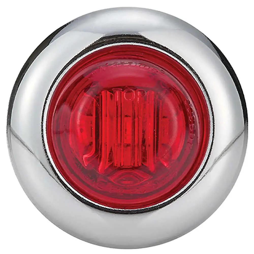 3/4" LED Red Clearance Marker/Stop/Tail/Turn Light - 3-Wire