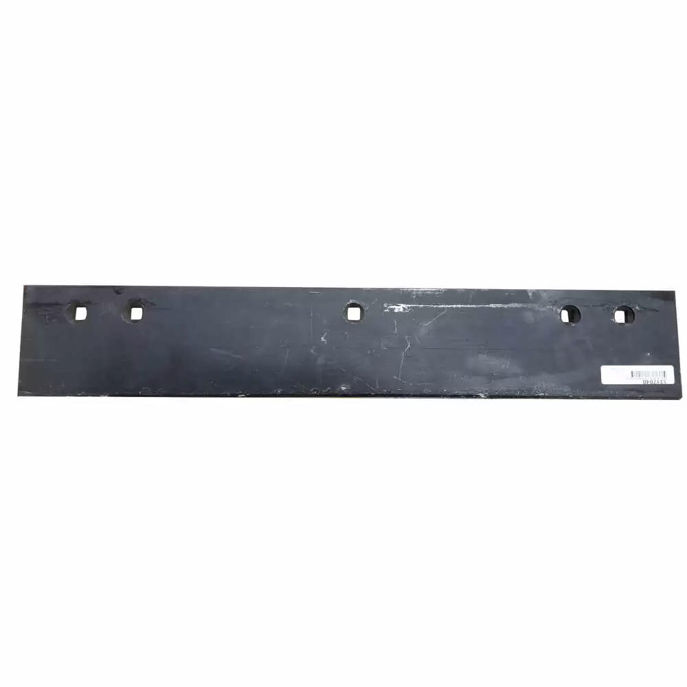 36" High Carbon Steel Highway Punch Cutting Edge Blade, Top Punch with 5 Mounting Holes