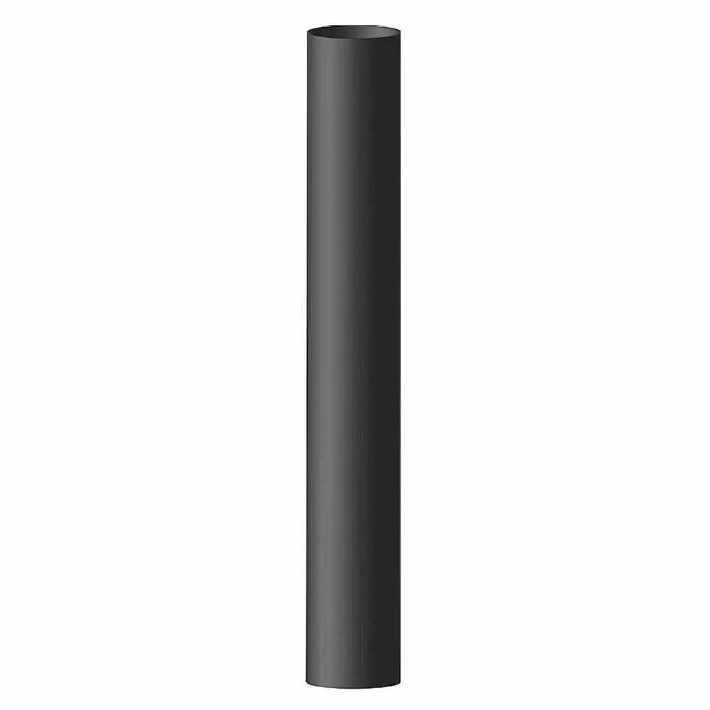 36"x 4" O.D. Chrome straight stack pipe