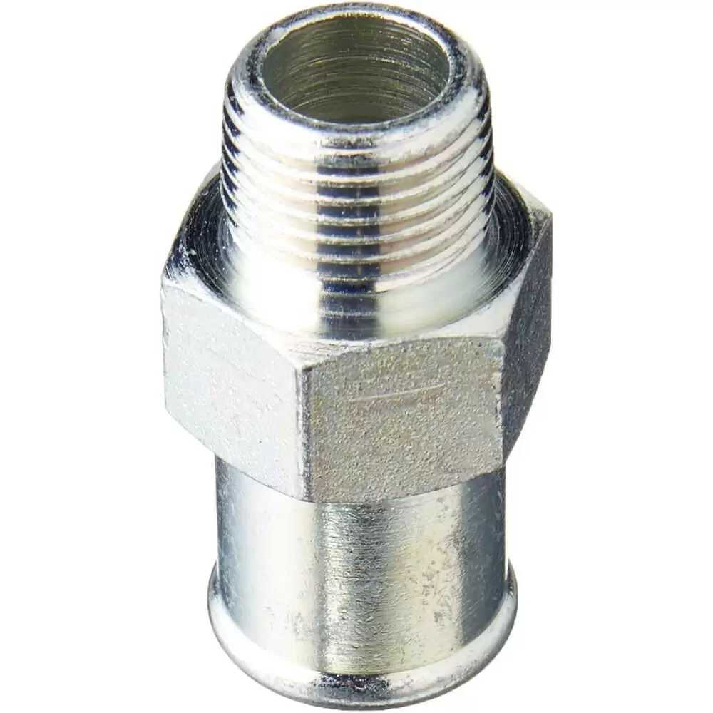 3/8" NPT to 3/4" Hose Barb Straight Fitting