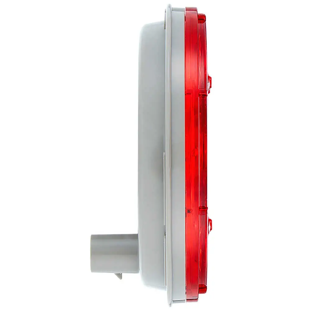 4" Round LED Red Stop/Tail/Turn Light, 6 Led's for Stepvans