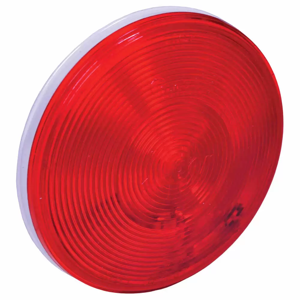 4" Round Red Sealed Light - Stop / Turn / Tail - Super 40