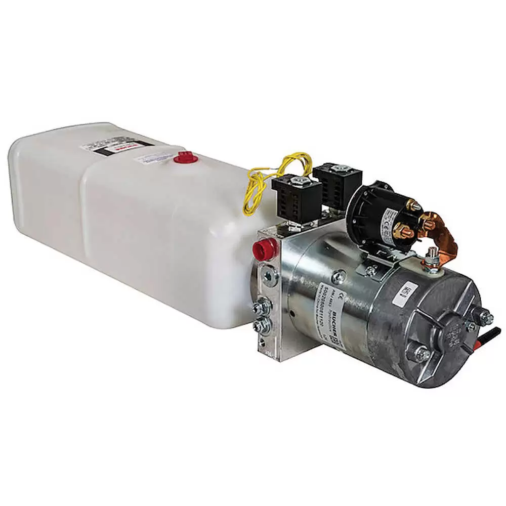 4-Way DC Power Unit with Horizontal 1.5-Gallon Reservoir - Electric control series