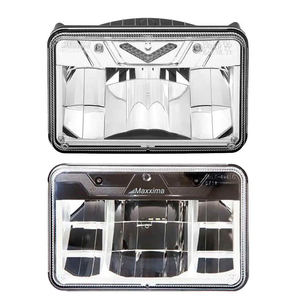 4" x 6" LED High & Low Beam 2PC Headlight Kit