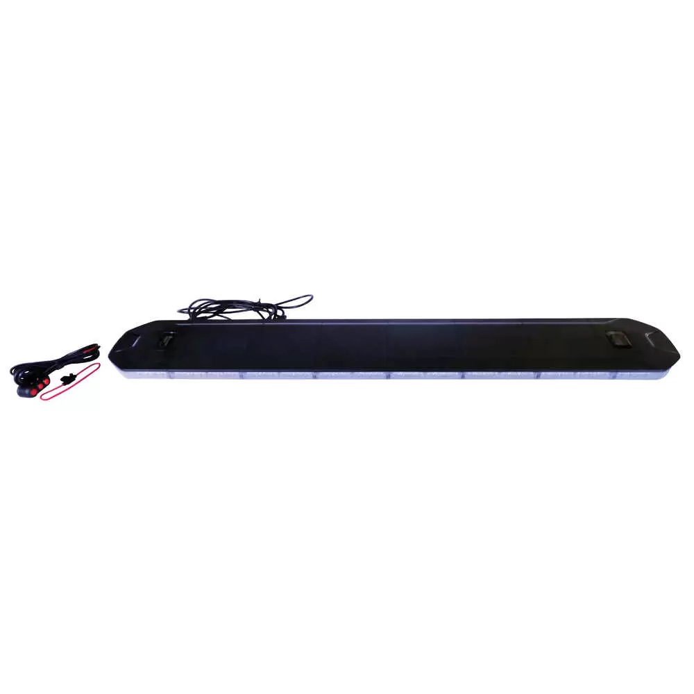 48" Warning Lightbar Amber/White
