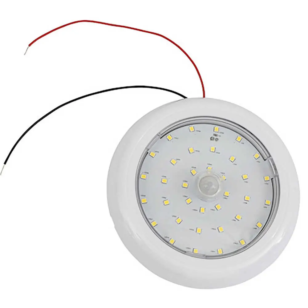 5" Round LED Interior Dome Light with Motion Sensor 2200 Lumens 