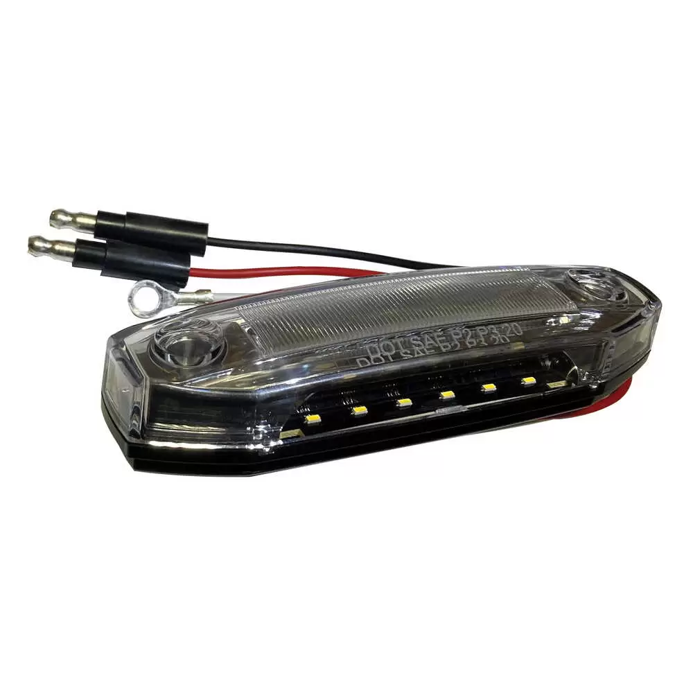 5" x 1.5" LED Red Clearance Marker with Ground Light