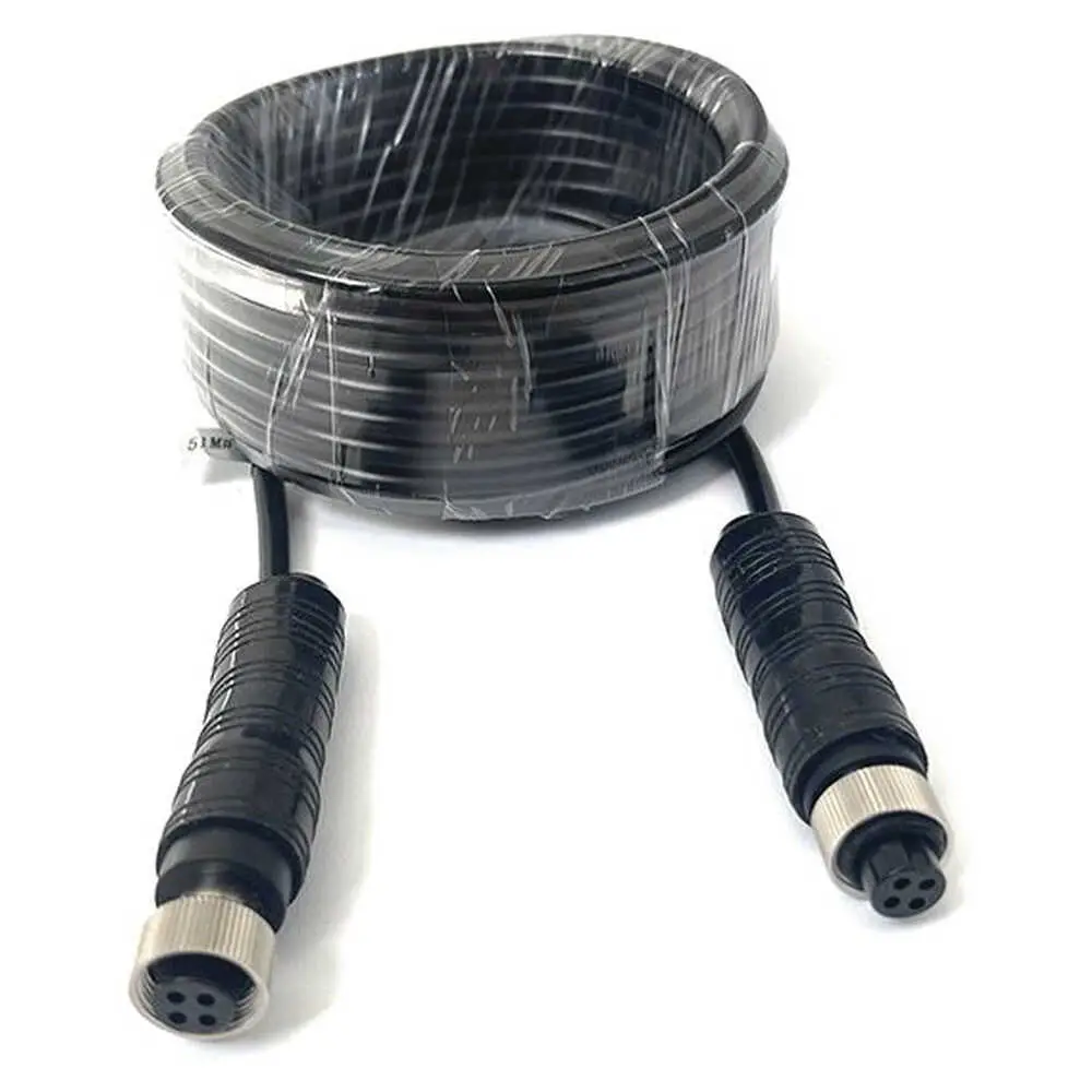 50' Female-to-Female 4-Pin Extension Cable -Fits RVS Style Camera Systems
