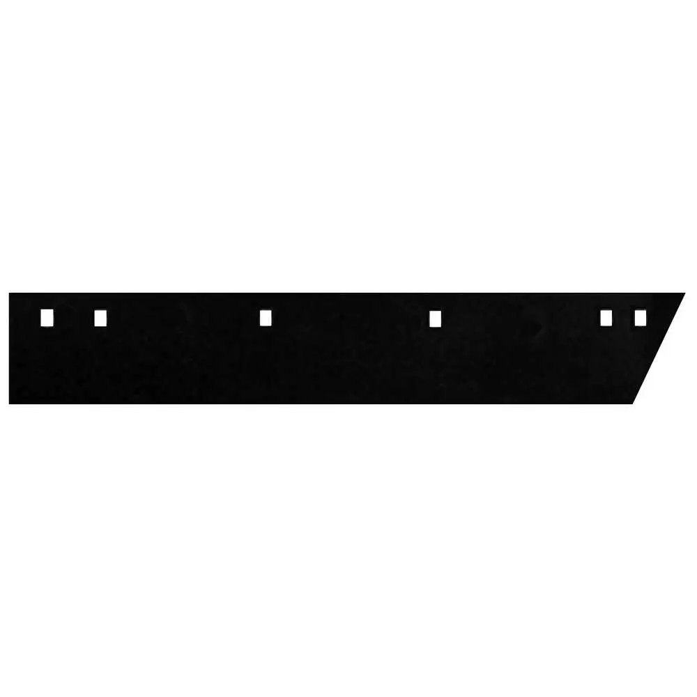 55-3/4" High Carbon Steel Cutting Edge 9.5' V-Blade, Top Punch with 5 Mounting Holes - Replaces Western & Fisher 63678