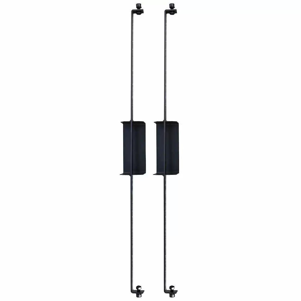 55-59 Chevrolet Pickup Truck CK 2nd Series Cameo Bedside Inner Brace Set 2Pc 0847-256