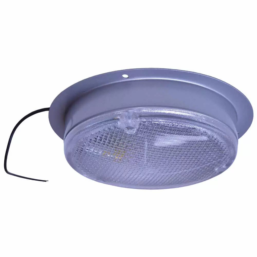 6-1/8" Dia. x 1-5/8" H - Steel Dome Light Less Switch