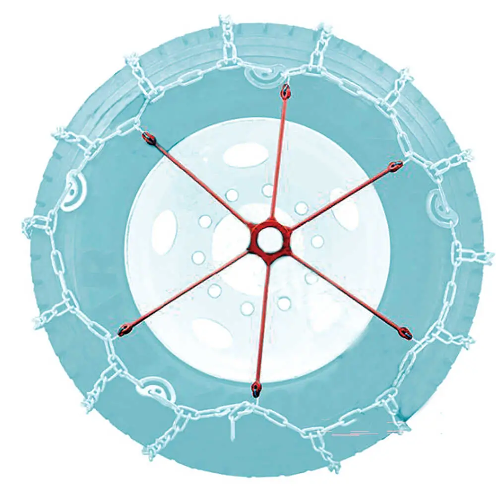 6 Arm Heavy Duty Truck Spider Bungee for Tire Chain, Pair