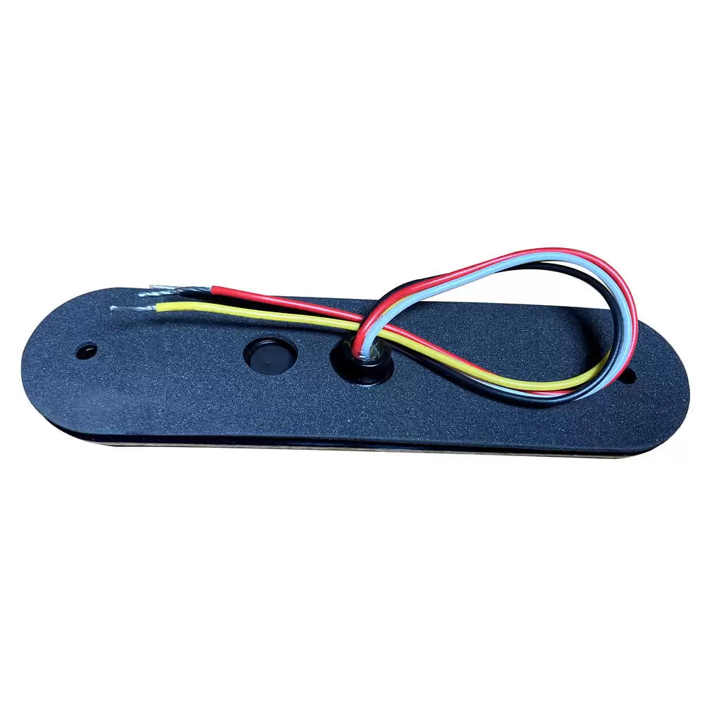 6" LED Thin Low Profile Warning Light - Amber - 6 LEDs