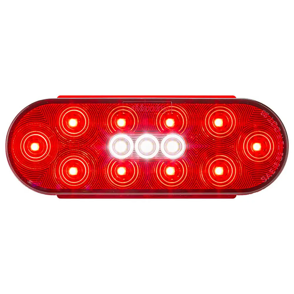 6" Oval Hybrid Combination Stop Turn Tail & Back Up