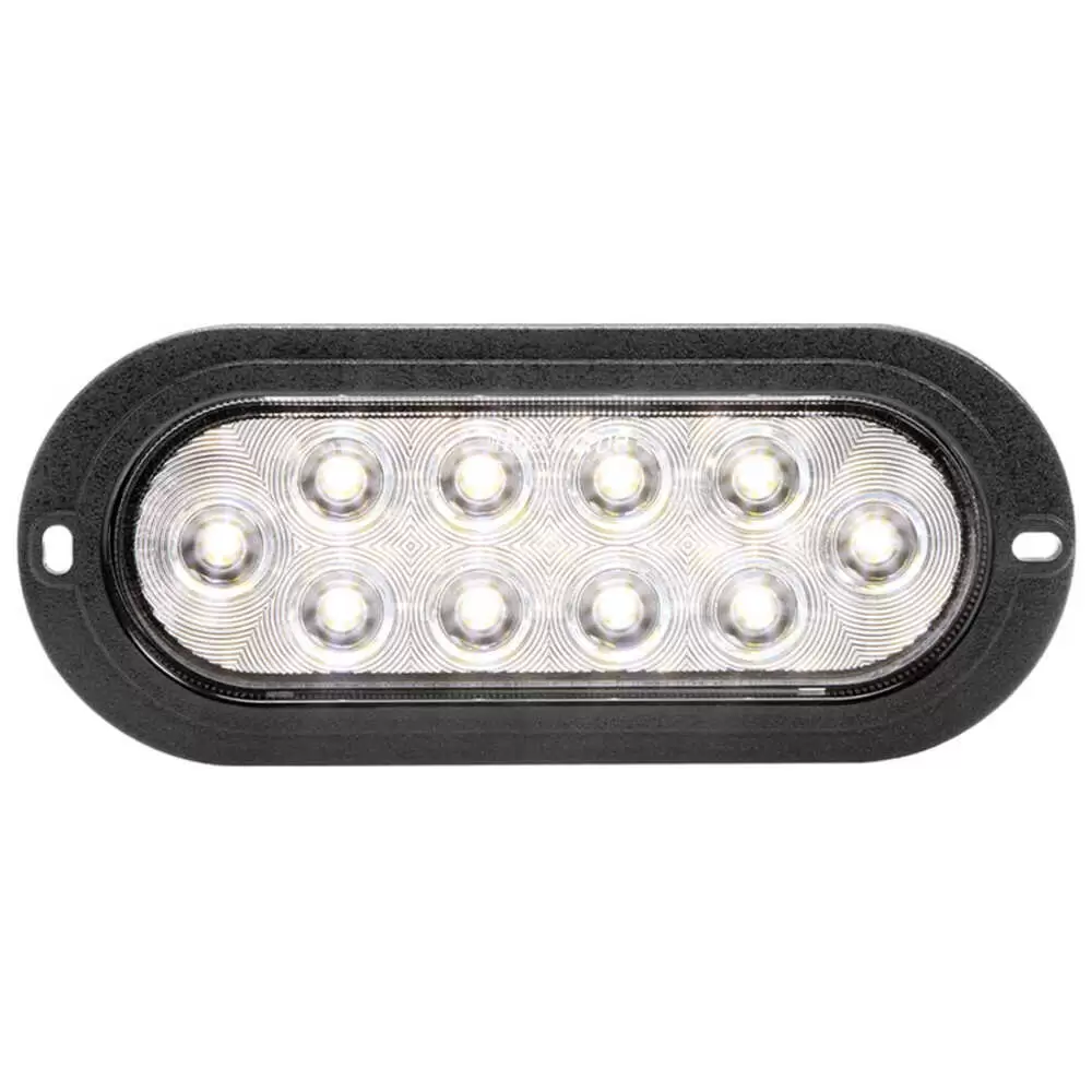 6 Oval LED Back-Up Lamp - Integrated Flange Mount
