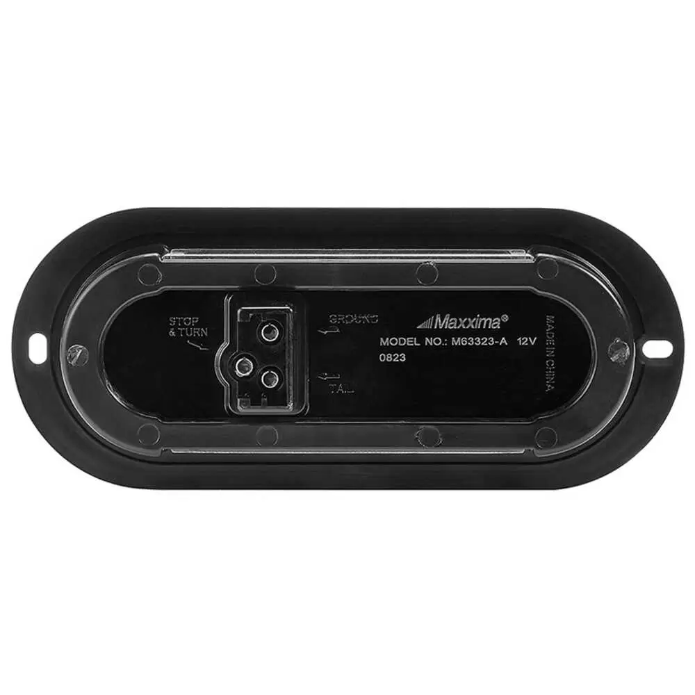 6 Oval LED Back-Up Lamp - Integrated Flange Mount