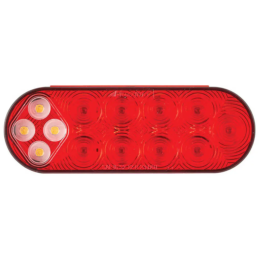 6" Oval LED Combination Stop/Turn/Tail and Back-Up Light