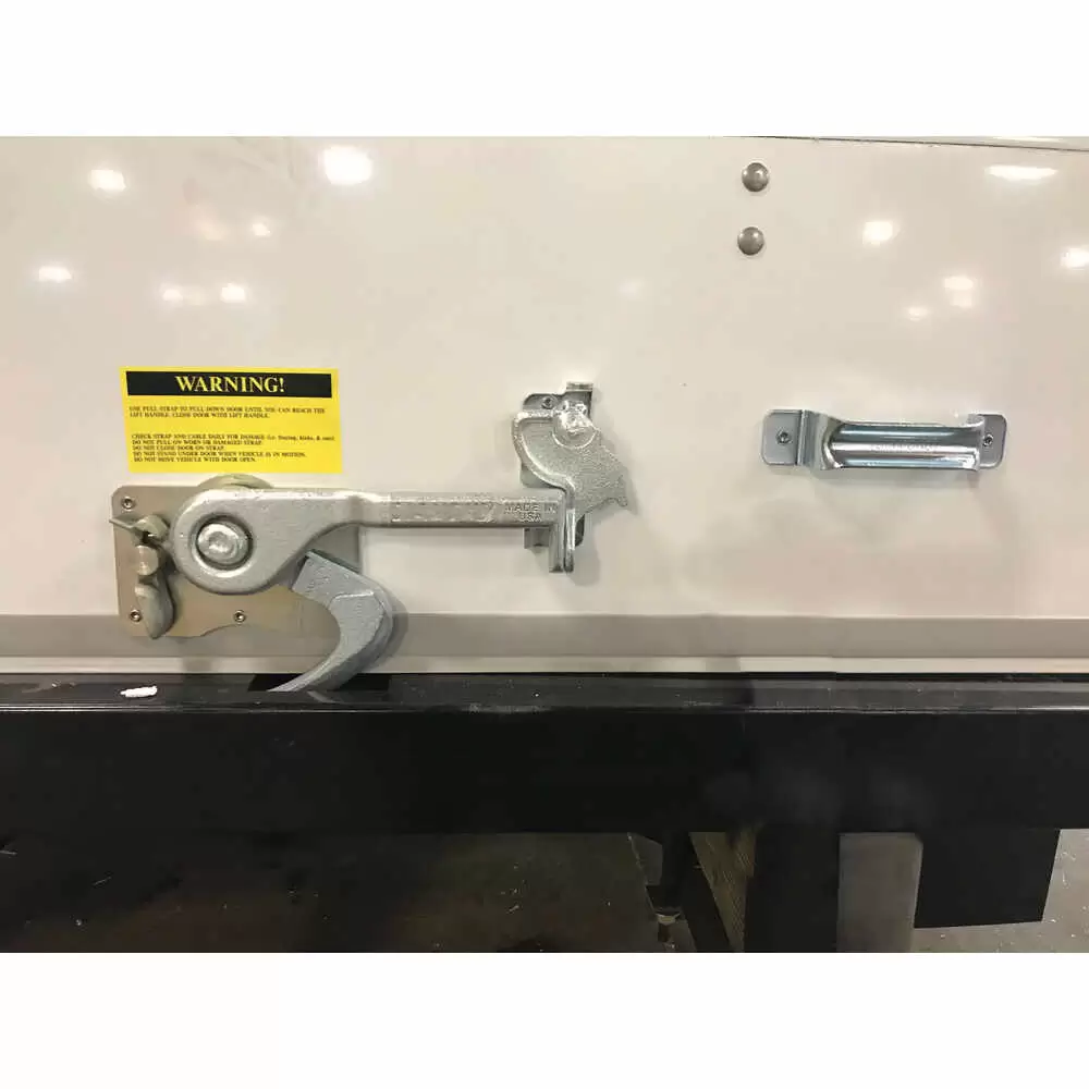 60.5"W x 87.5"T Mill Premium Evolution Steel Rollup Door with Maximum Security Lock