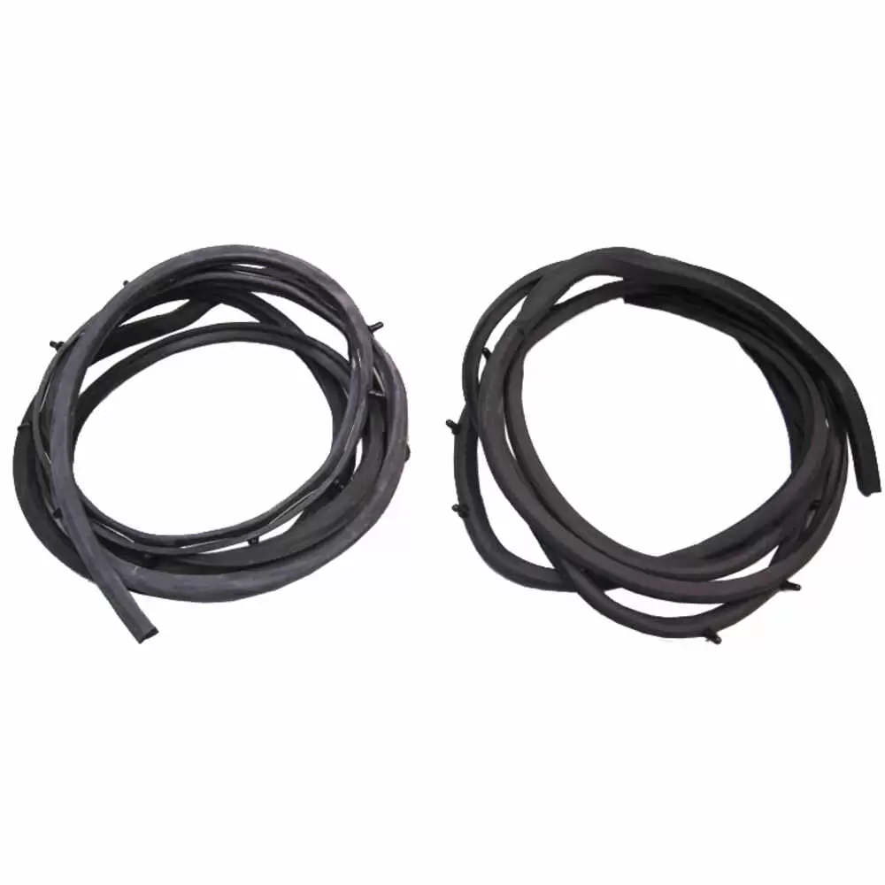 61-66 Ford F100 Pickup Truck Door Weatherstrip Kit - Left & Right Side