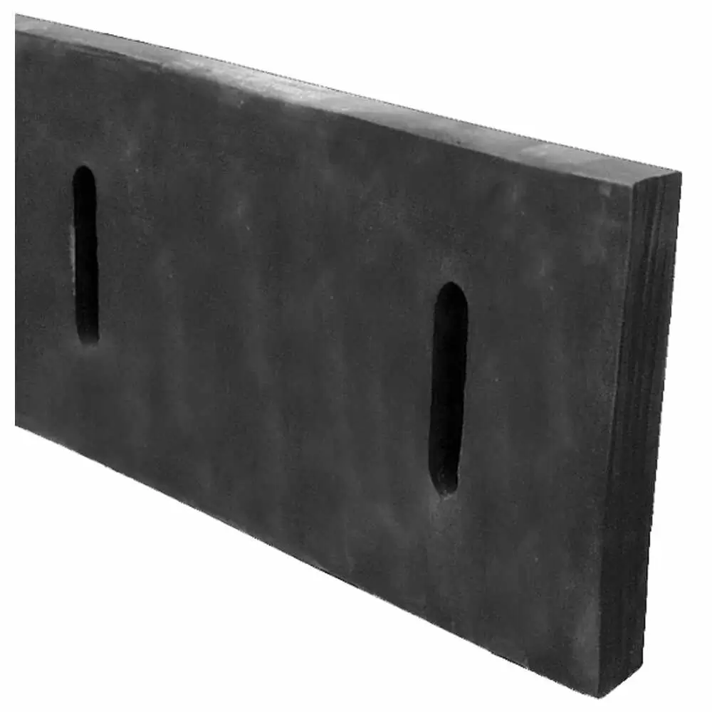 6.5' x 6" x 1" Rubber Cutting Edge Blade - Meyer & Diamond