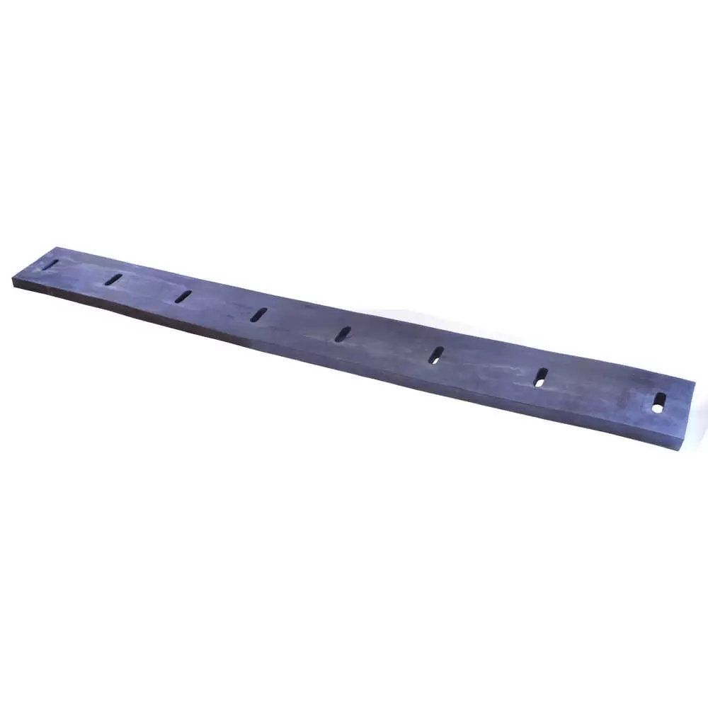 6.5' x 8" x 1.5" Rubber Cutting Edge Blade, 8-hole Pattern on the Blade - Fits Meyer ST-78