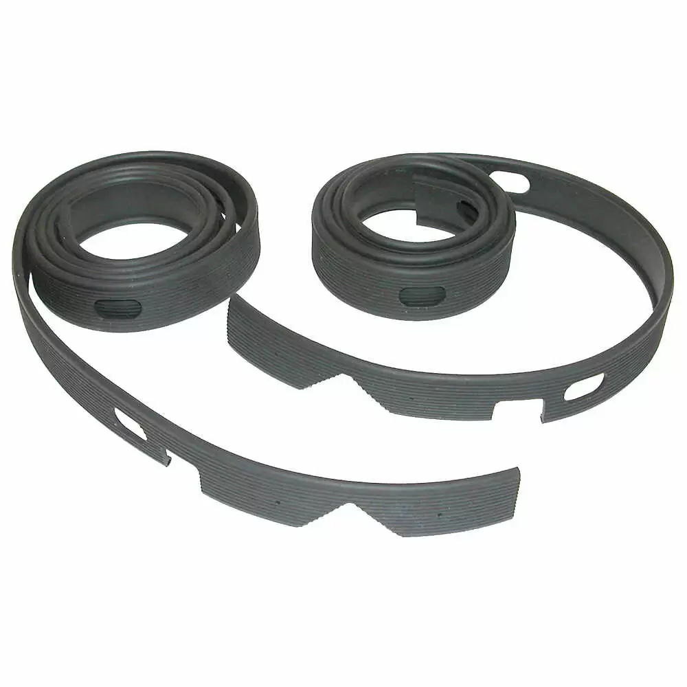 66-77 Ford Bronco Quarter Panel Seal Kit - 2 Pieces - Left and Right Side