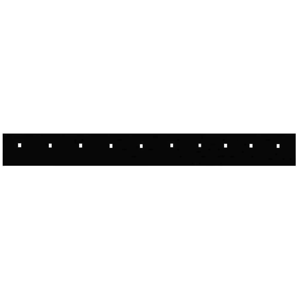 6.7' x 6" x 3/8" High Carbon Steel Cutting Edge Blades - Sno-Way ST-24 & ST-25