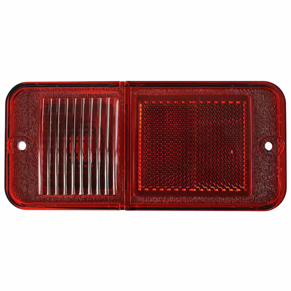 68-72 Chevrolet Pickup Truck CK Red Side Marker Lamp with Foam Gasket