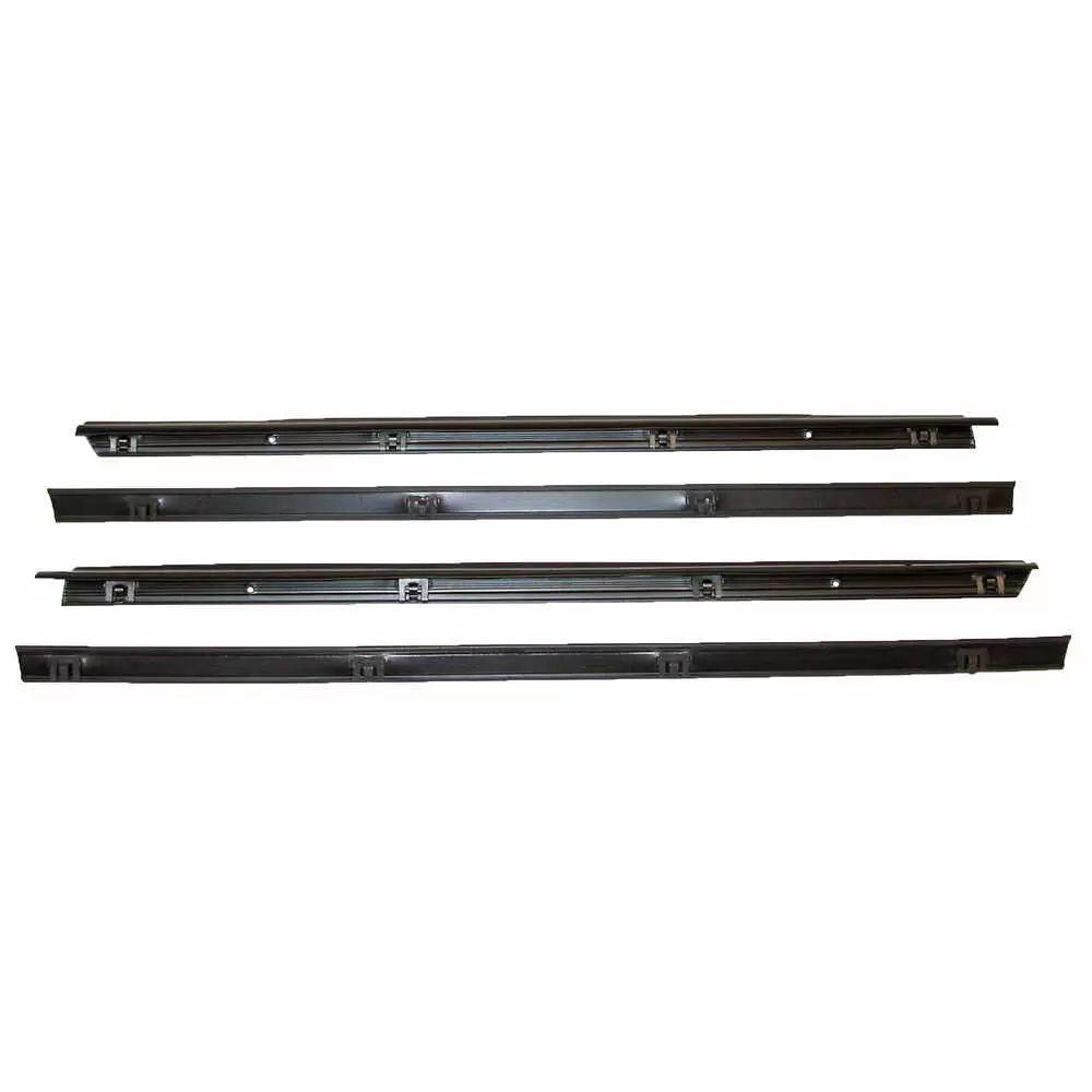 68-83 Jeep CJ5 Inner & Outer Window Belt Felt Sweep Kit