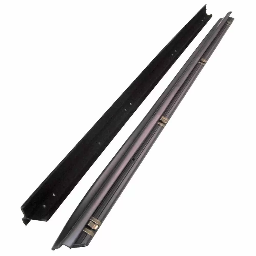 68-86 Jeep CJ7 Outer Felt Window Sweep Belt Kit - Pair