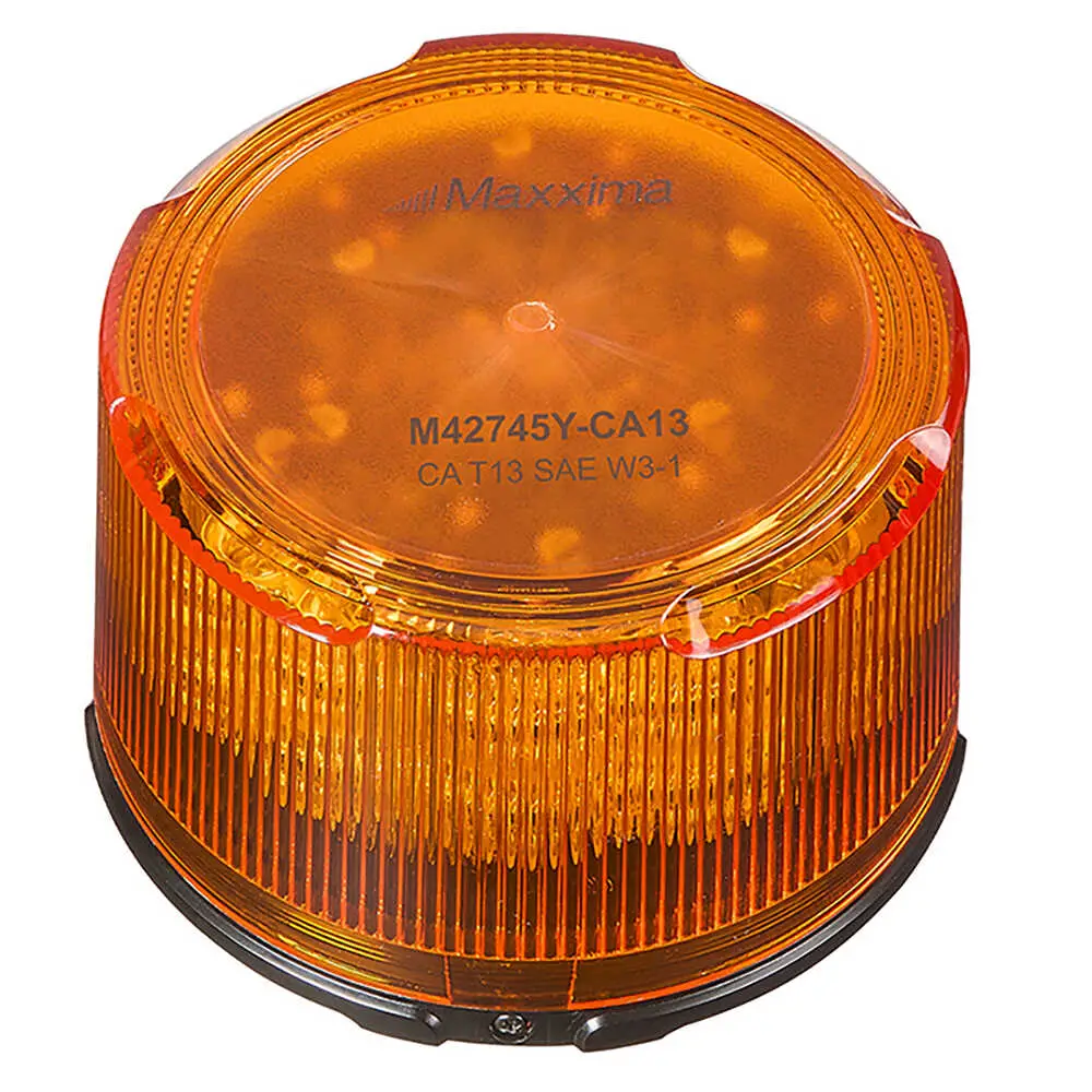 6.9" Amber LED Warning Beacon