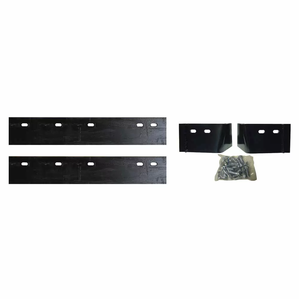 7'-6" V-Blade High Carbon Steel Cutting Edge Blade Kit - Western MVP Plus, MVP3 & Fisher XV, Extreme V Plows