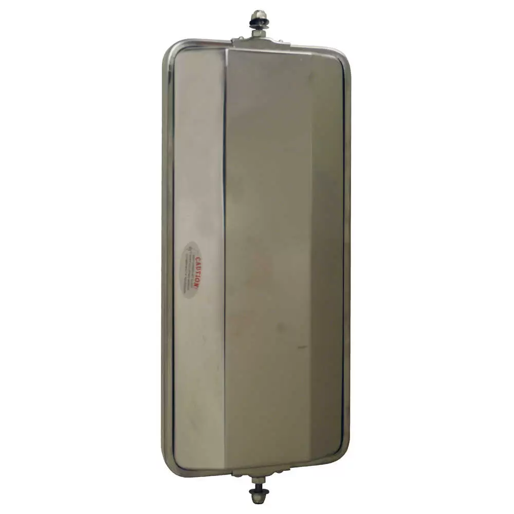 7" x 16" Polished Stainless Steel West Coast Mirror Head - universal - Retrac 601272 