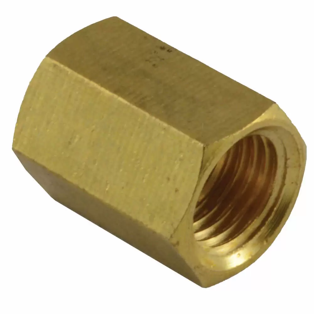 Force 10 Brakes 3/8-24 Inverted Flare Union Fittings – 5pc Brass Brake Line Kit For 3/16" Lines