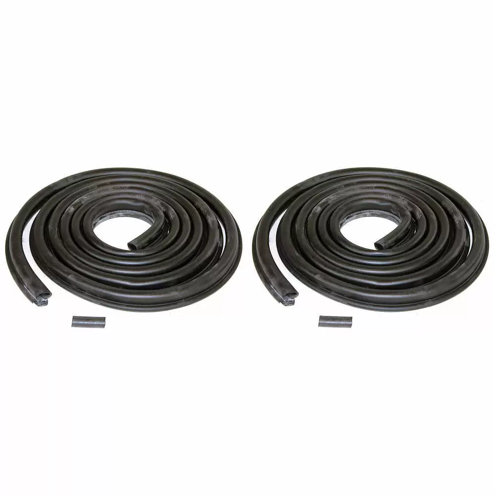 72-93 Dodge D Series Pickup Truck Door Weatherstrip Seal Kit -Pair