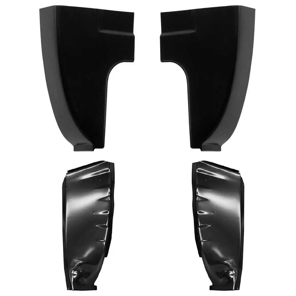 73-87 Chevrolet Pickup Truck CK Large Cab Corner & Inner Cab Corner Kit - Right Side