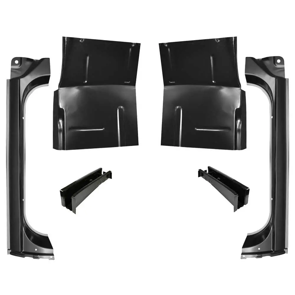 73-91 Chevrolet Blazer Floor & Rocker Panel Kit with floor support.
