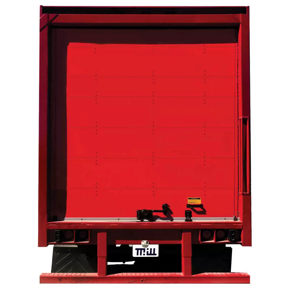 75-3/4"W x 78-3/8"H Drop-In Premium Mill Evolution Replacement "Coca-Cola Red" Rollup Door w/ 1" Rollers