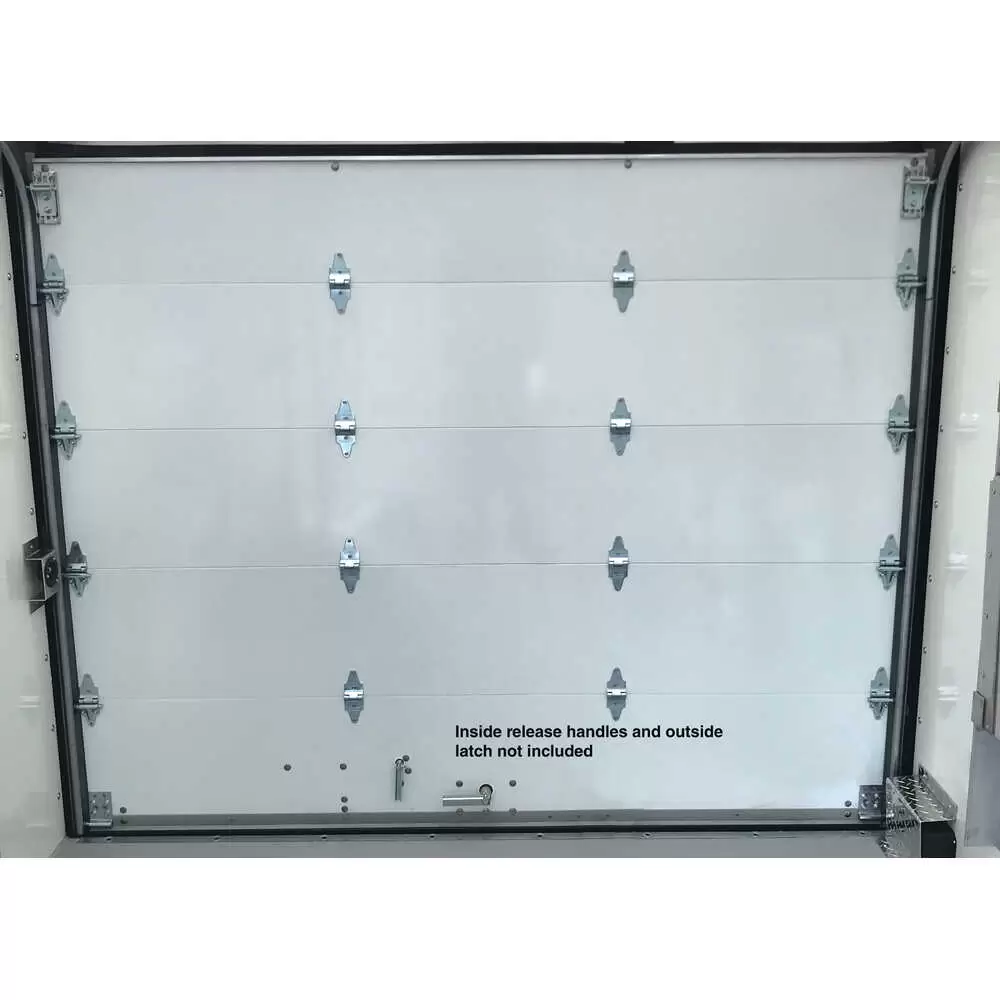 75-3/4"W x 78-3/8"H Drop-In Premium Mill Evolution Replacement "Coca-Cola Red" Rollup Door w/ 1" Rollers