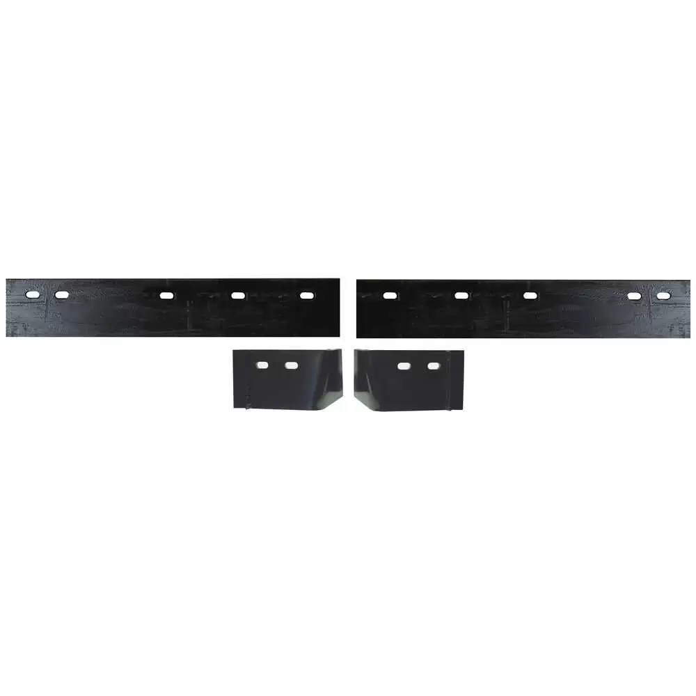 7.5' Western MVP Plus / MVP3 & Fisher XV / XV2 High Carbon Steel Cutting Edge Blade Kit with Carbide Insert 