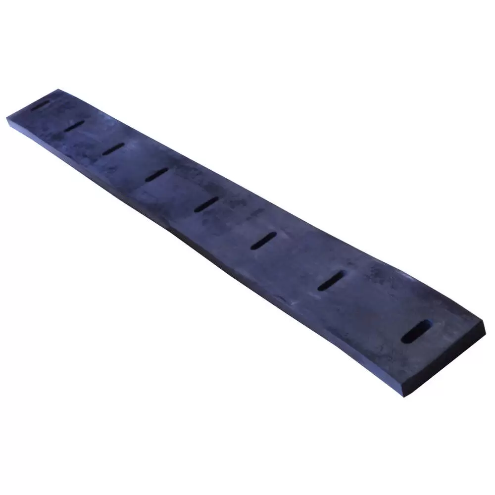 7.5' x 10" x 1.5" Rubber Cutting Edge Only - Used on 7.5 ft 5532 Fisher Plows