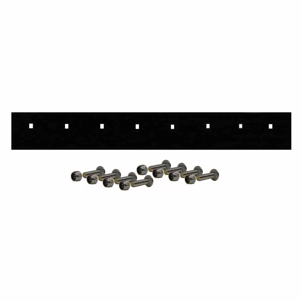 7.5' x 6" x 3/8" High Carbon Steel Cutting Edge Blade Kit - Fisher 5532