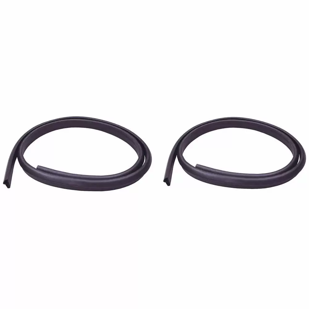 78-79 Ford Bronco Upper Door Seal Weatherstrip - Pair - Driver and Passenger Side
