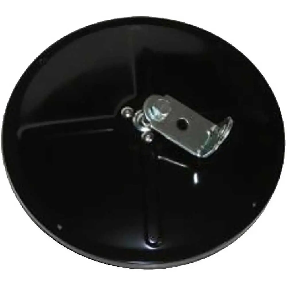 8-1/2" Center Mount Convex Mirror, Black