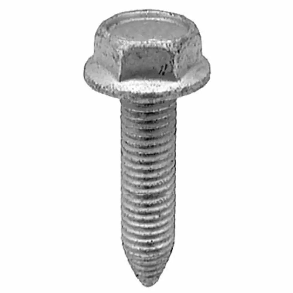 8-1.25 x 30MM Hex Washer Head Flange Screw - Zinc Organic