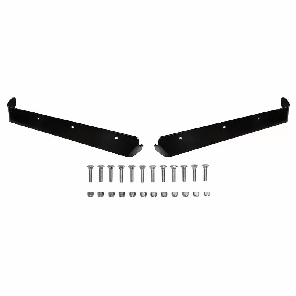 8'-2" Boss V & XT V-plow Steel Cutting Edge Blade with Mounting Hardware Kit