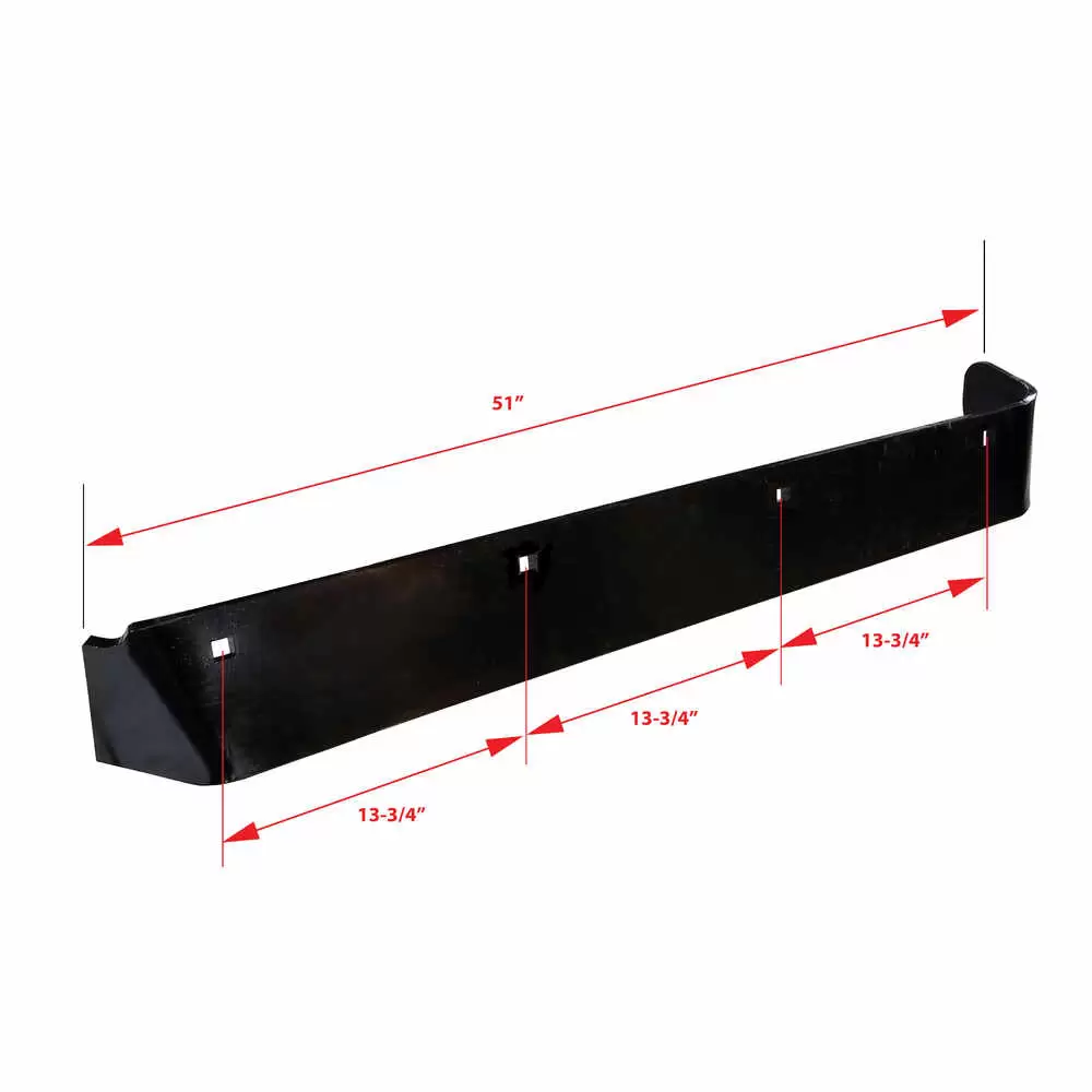8'-2" Formed Steel Cutting Edge Blades & Mounting Hardware Kit - Boss DXT V-Plow