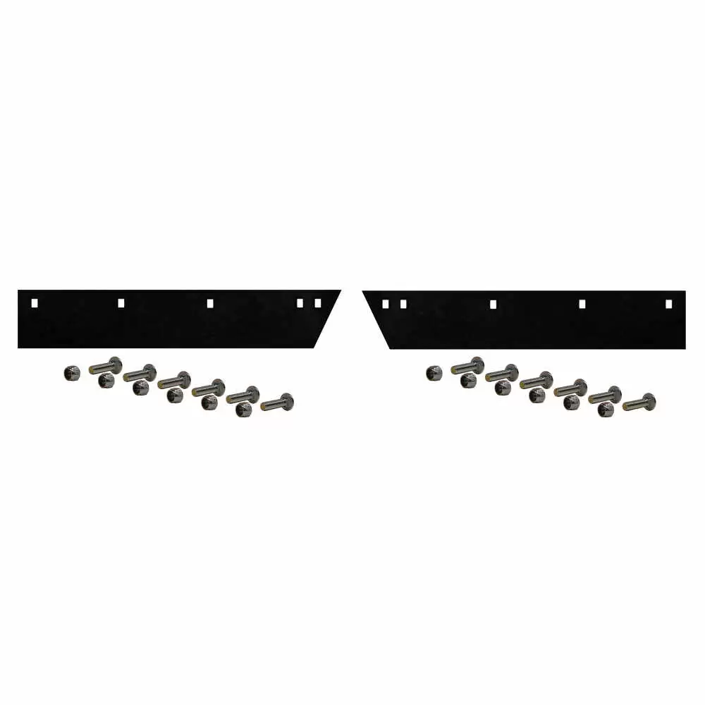8'-6" Western MVP & Fisher EZV V-Blade High Carbon Steel Cutting Edge Blade Kit