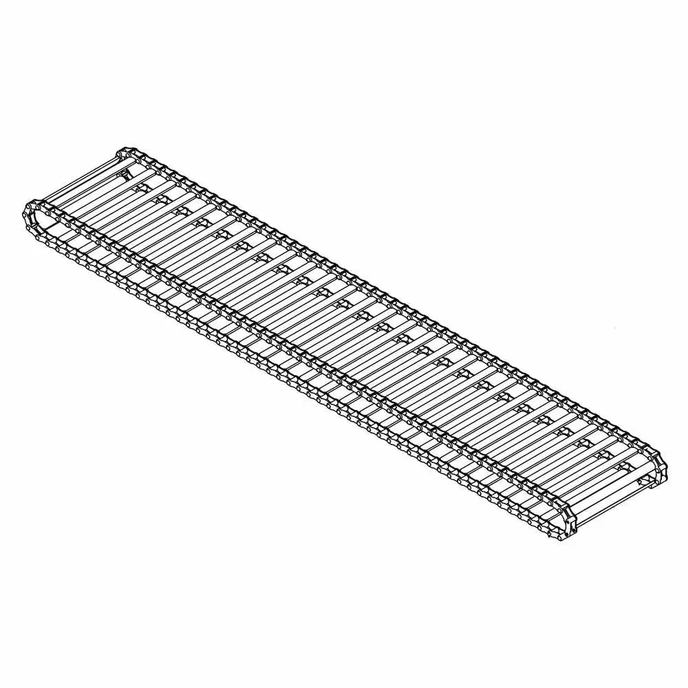 8' Hopper spreader conveyor chain that fits Fisher RC 123 links - 9177 1451110